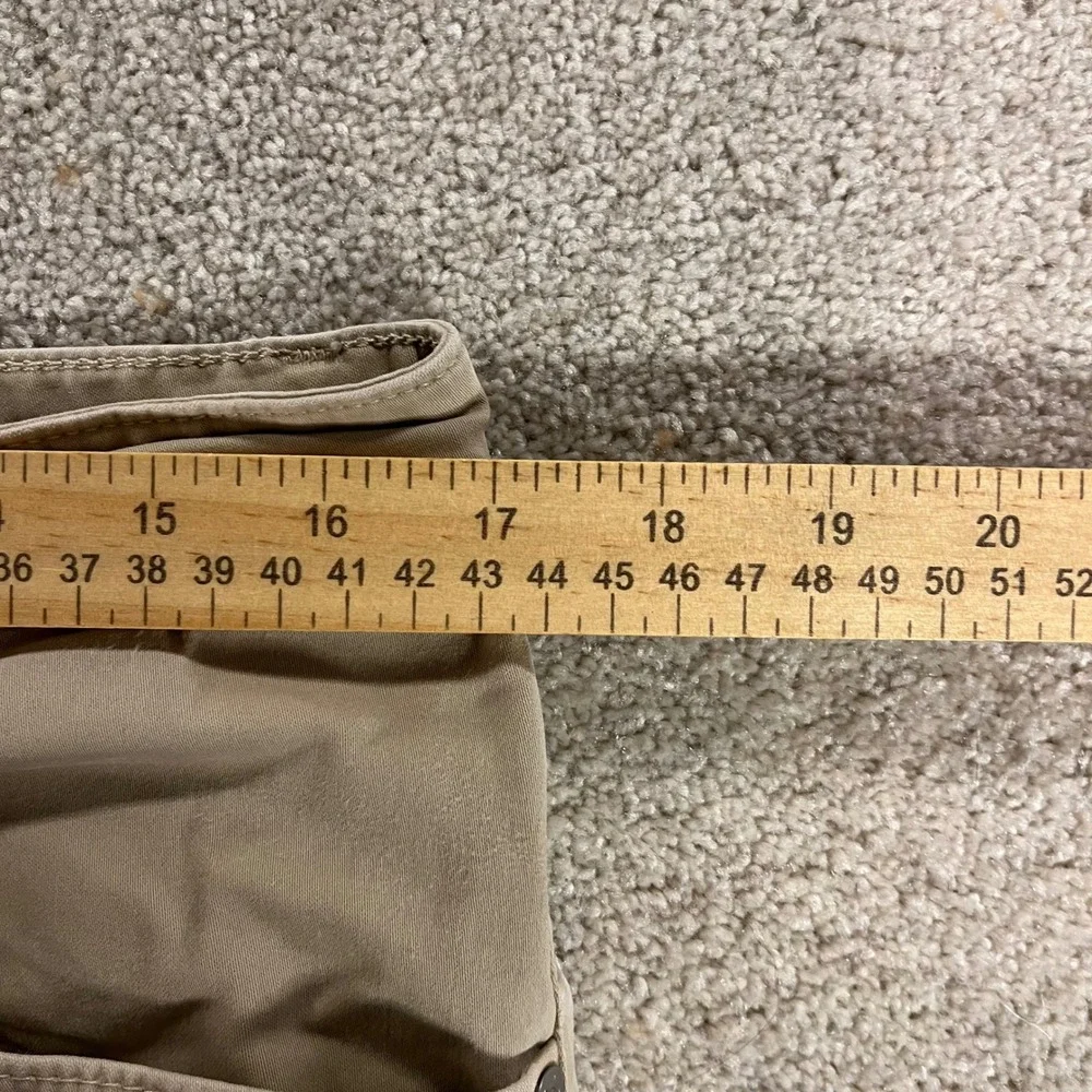 AG Adriano Goldschmied The Graduate Mens 34x32 Khaki Tailored Leg Pants